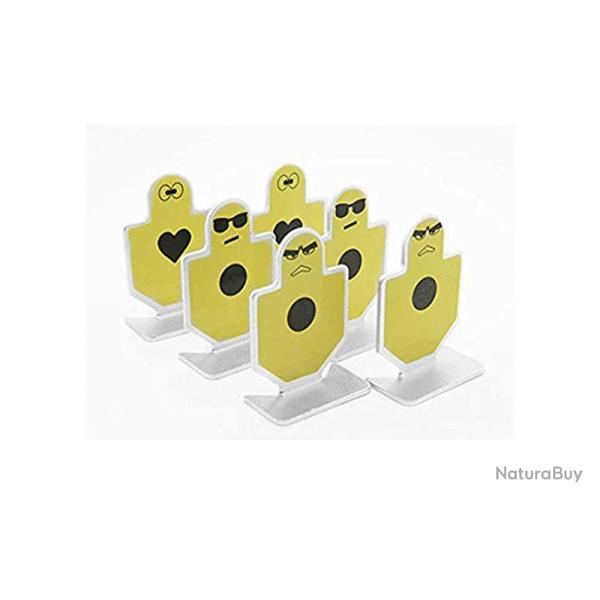 Cibles m�tal "WARRIOR" Element (6pcs)