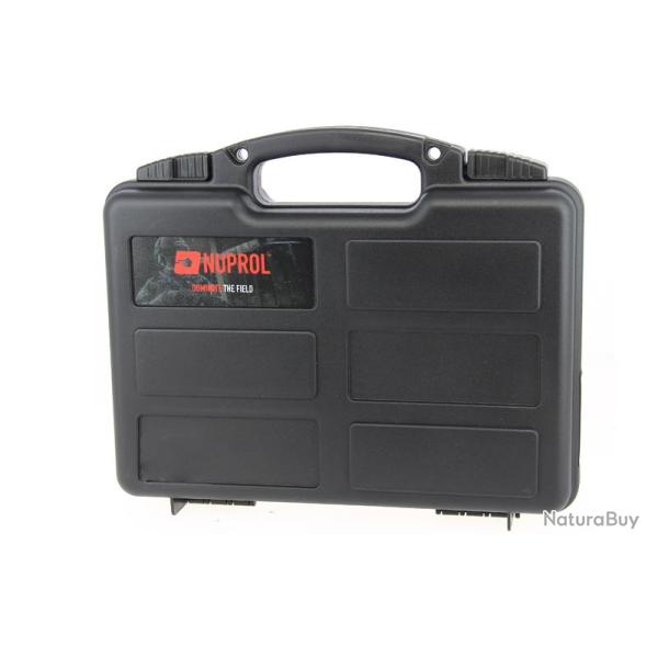 Mallette mousse 31 x 25 x 8 Noir Nuprol