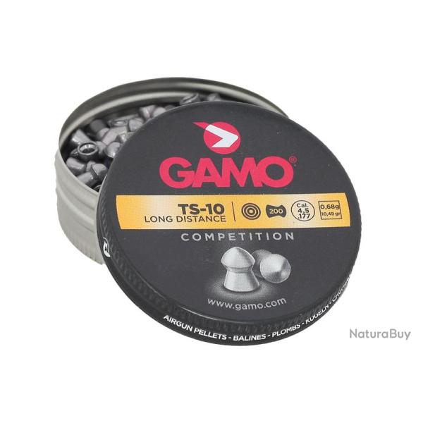 Plombs dom�s TS-10 Long Distance 4.5mm Gamo
