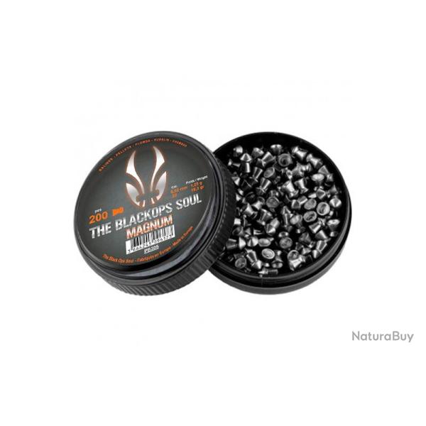 200 Plombs MAGNUM 5.5mm Black Ops