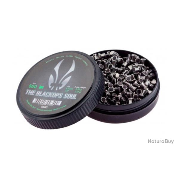 500 Plombs Black Ops Soul T�te Plate 4.5mm