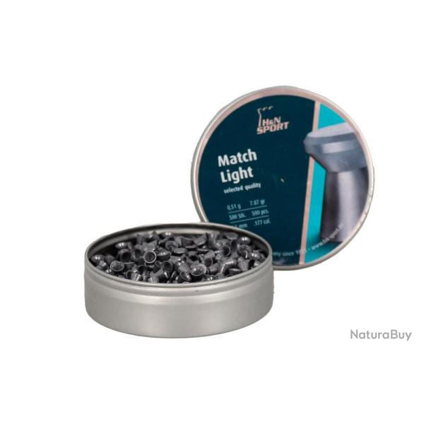 500 Plombs Match Light 4.5mm H&N