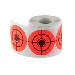 Rouleau de 250 cibles stickers 5cm de diam&egrave;tre