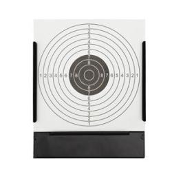 Support carr&eacute; en m&eacute;tal pour cibles 14cm ASG