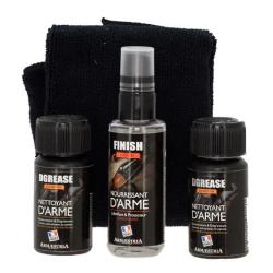 Kit entretien 50 Dgrease + Black M&eacute;tal + Finish Armaestria