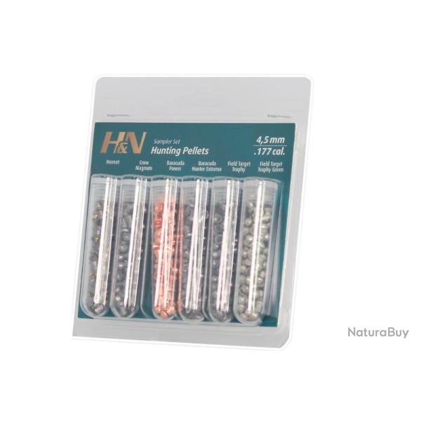 �chantillons de plombs H&N Sport Calibre 4,5mm