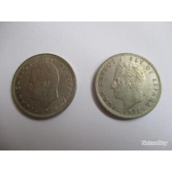 Pi�ce de monnaie Juan Carlos 5 PTAS