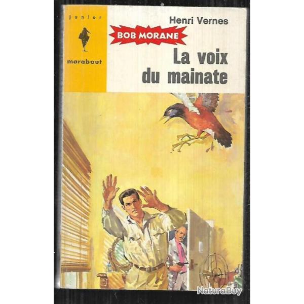 bob morane la voix du mainate n234 d'henri vernes  marabout junior