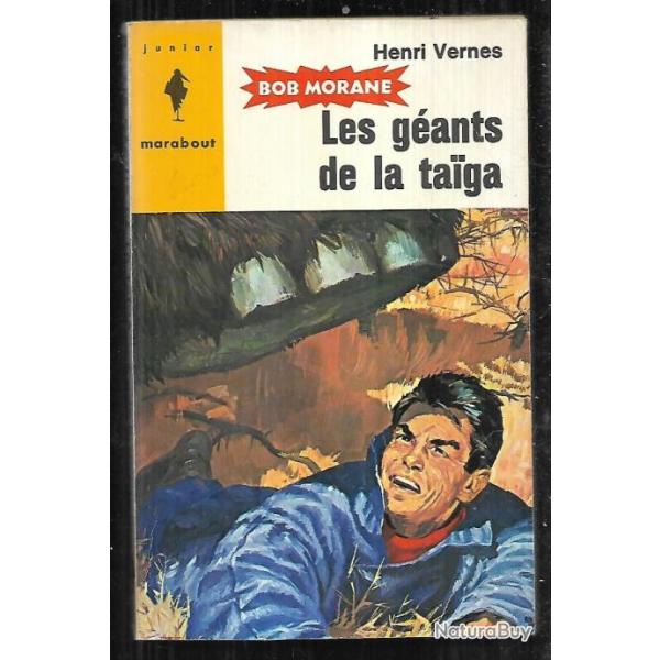 bob morane les gants de la taiga n130 d'henri vernes  marabout junior