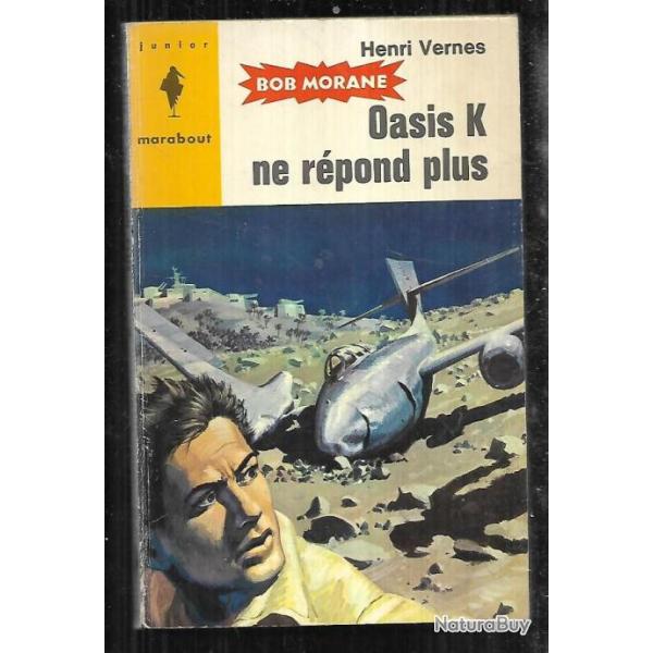 bob morane oasis k ne rpond plus n50 d'henri vernes  marabout junior
