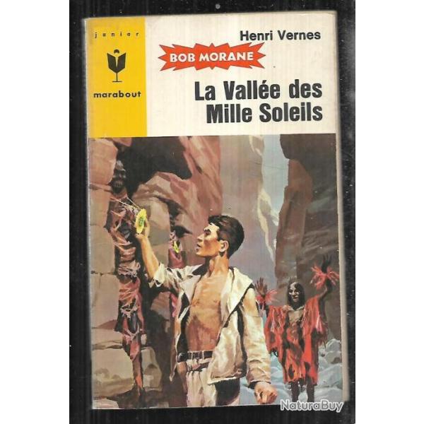 bob morane la valle  des mille soleils n178 d'henri vernes  marabout junior