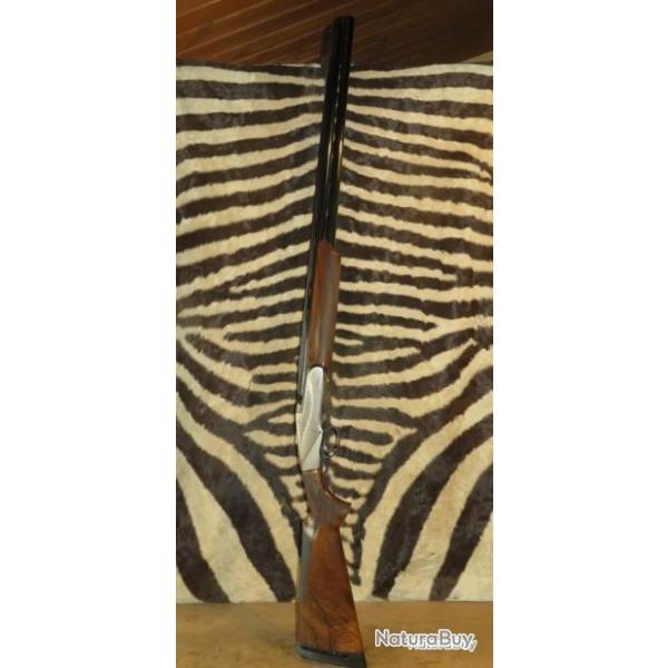 Fusil superpos� BENELLI 828 U Silver cal.20/76 canon 76 avec 5 chokes et mallette