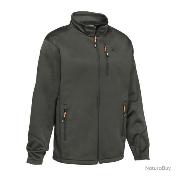 Sweat Shirt Zipp�  Percussion Kaki  - Taille M