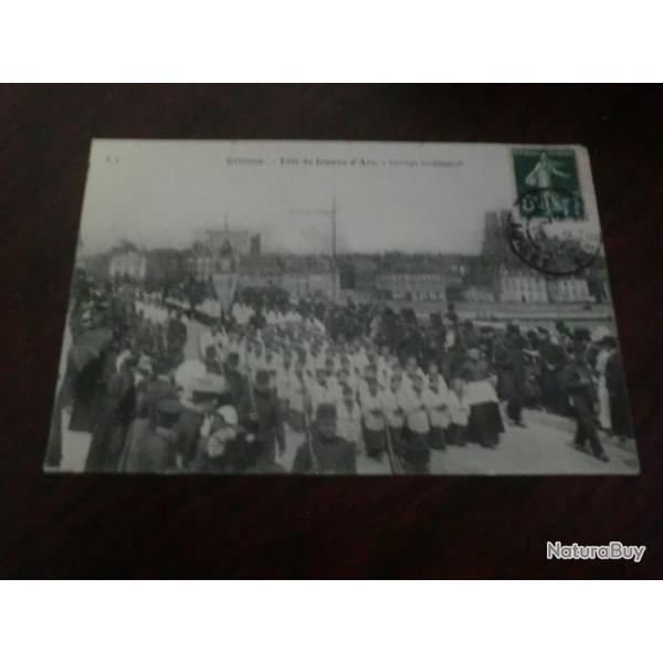 CP  dpt  45  ORLEANS  FETE JEUNE D ARC   CORTEGE