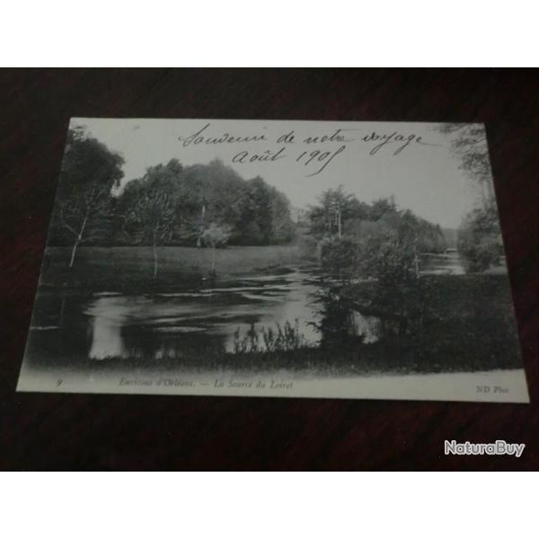 CP  dpt  45   LA SOURCE DU LOIRET