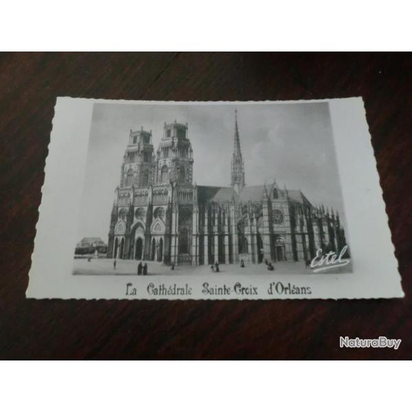 CP  dpt  45  CATHEDRALE  SAINTE CROIX  D ORLEANS