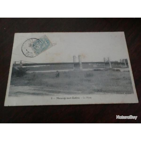 CP  dpt  45 MEUNG SUR LOIRE LE PONT