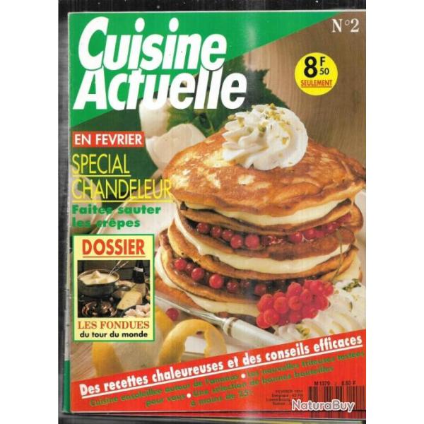 cuisine actuelle du 1 au 29 avec manquants soit 16 revues , patisserie, charcuterie, sauces, viandes