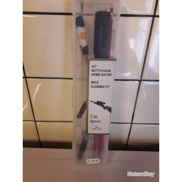 Kit de nettoyage pour arme ray�e - calibre 9 mm -