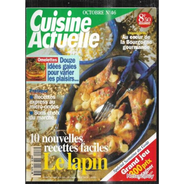 cuisine actuelle lot de 14 revues , patisserie, charcuterie, sauces, viandes