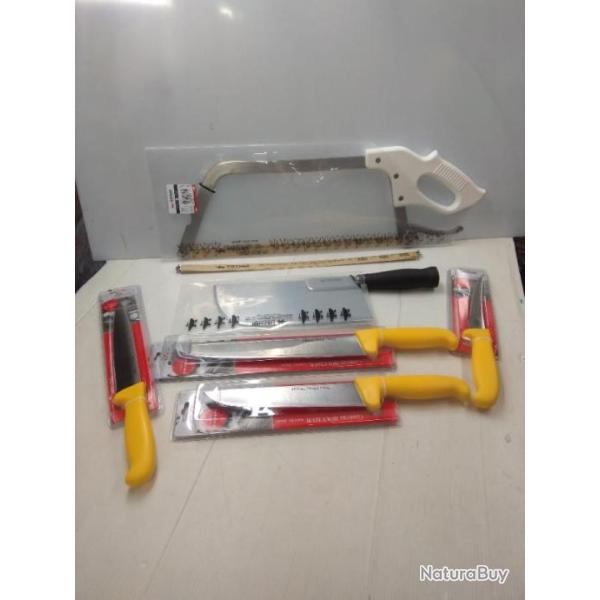 Lot de d�coupe de viande ''fischer et pradel''