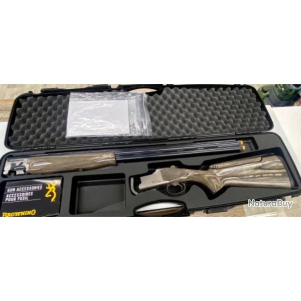 Fusil Superpos� BROWNING B525 SPORTER LAMINATED Cal 12/76 Canon 76cm