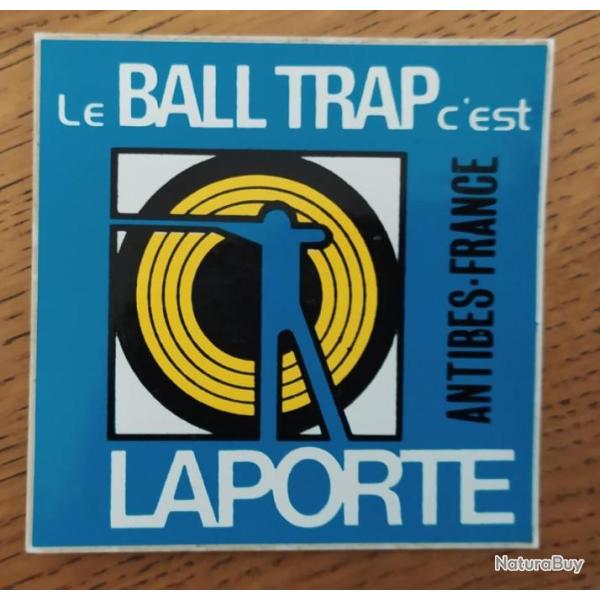 Autocollant chasse, tir, armes, ball-tral Laporte