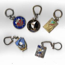 MARINE NATIONALE -  LOT 4 PORTE CLEFS  --------------
