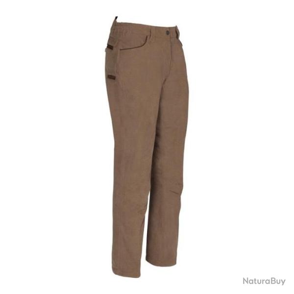 PANTALON CHAUD FEMME  PERCUSSION RAMBOUILLET MARRON - TAILLE 46