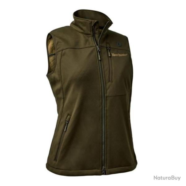 Gilet Softshell Lady Excape "Art Green" Deerhunter