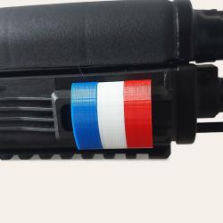 Clips Couvre-Rail Picatinny FRANCE Bleu Blanc Rouge