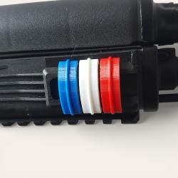 Clips Couvre-Rail Picatinny style LaRue FRANCE Bleu Blanc Rouge