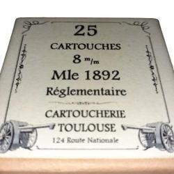8 mm 1892 ou 8mm 92: Reproduction boite (vide) CT 9573309
