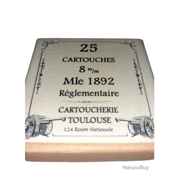 8 mm 1892 ou 8mm 92: Reproduction boite (vide) CT 9573309
