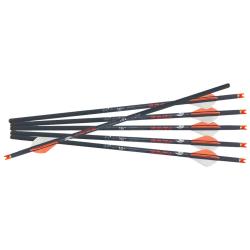 Lot de 6 fl&egrave;ches carbone Ravin R18 de 16 pouces .003