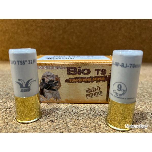 1 boite de 10 cartouches Jocker BIO TSS 15  32g C/12/70/12 - N�9