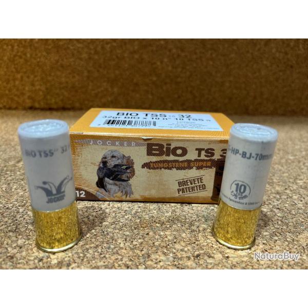 1 boite de 10 cartouches Jocker BIO TSS 15  32g C/12/70/12 - N�10