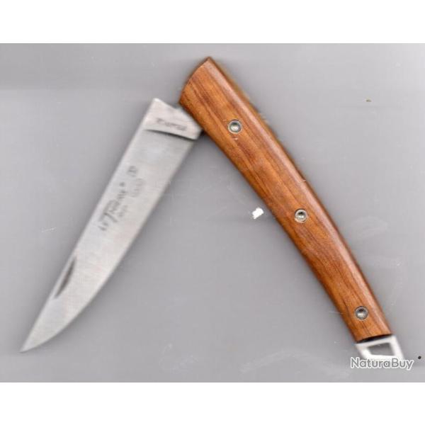 LE THIERS  OLIVIER sombre Ressort guilloch� Couteau  � TON PR�NOM