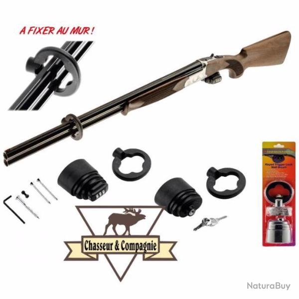 verrou de pontet en support mural � cl�