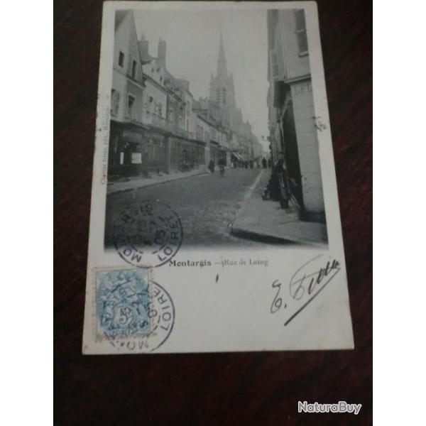 CP  dpt  45 MONTARGIS  RUE DE LOING