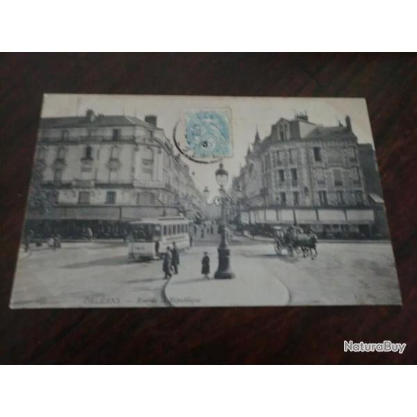 CP  dpt  45  ORLEANS RUE DE LA REPUBLIQUE