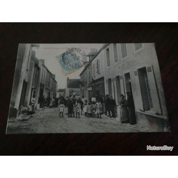 CP  dpt  45  SERMAISES   DU LOIRET  RUE DE CHARTRES