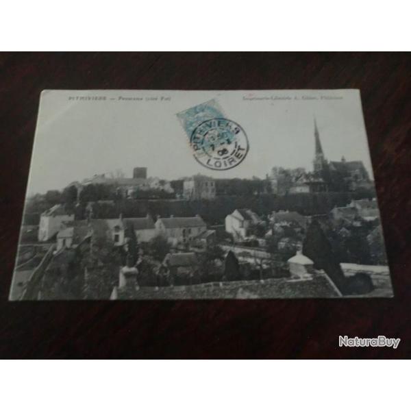 CP  dpt  45  PITHIVIERS  PANORAMA