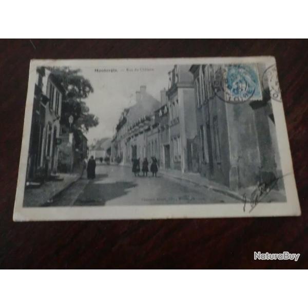 CP  dpt  45  MONTARGIS  RUE DU CHATEAU