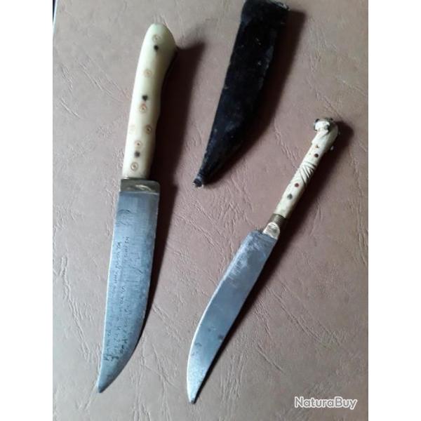 Petits couteaux  cr�tois XIX si�cle