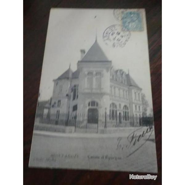 CP  dpt  45  MONTARGIS  CAISSE D EPARGNE