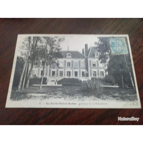 CP  dpt  45 LA FERTE SAINT AUBIN  CHATEAU DE LA BOHARDIERE