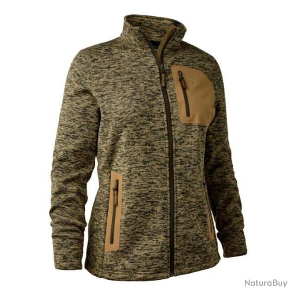 Veste tricote Lady Sarek beige Deerhunter Nouvelle Collection !