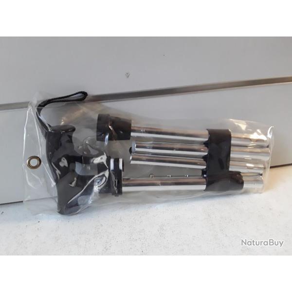 8604 CANNE METALLIQUE REGLABLE 93CM PLIABLE EN 30CM NEUF IDEAL POUR LES VOYAGES