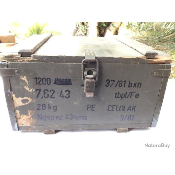 BELLE CAISSE VIDE POUR MUNITIONS